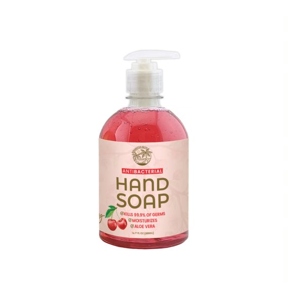 Antibacterial Hand Soap Cherry Blossom Scented 16.9 Oz Bahama Bo's