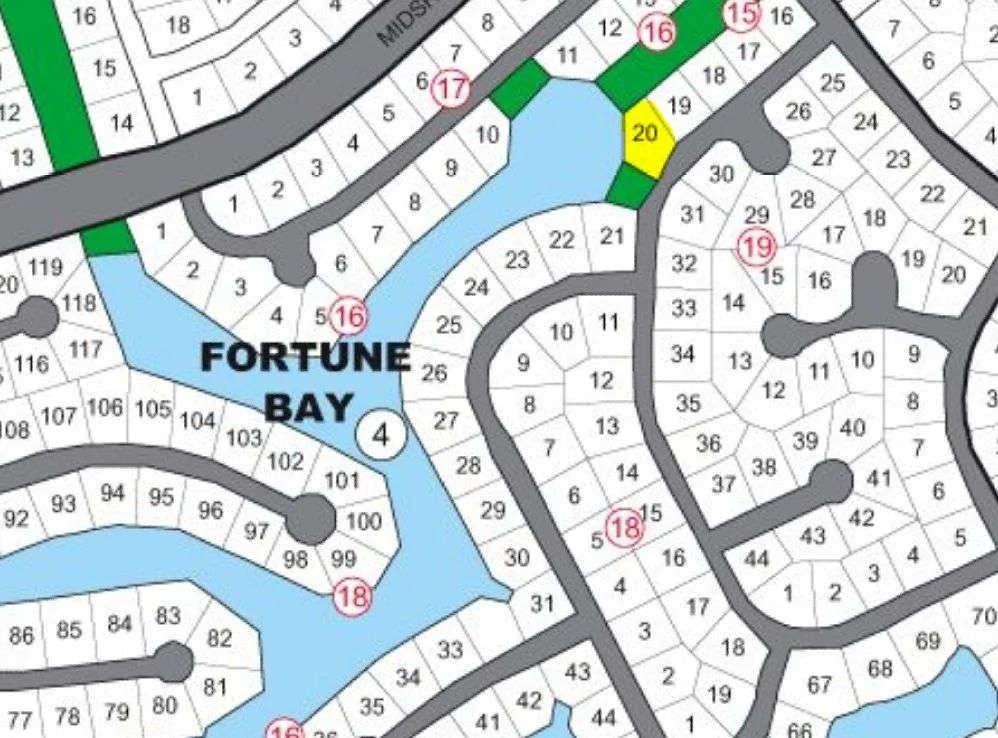 Fortune Bay Canal Lot for Sale