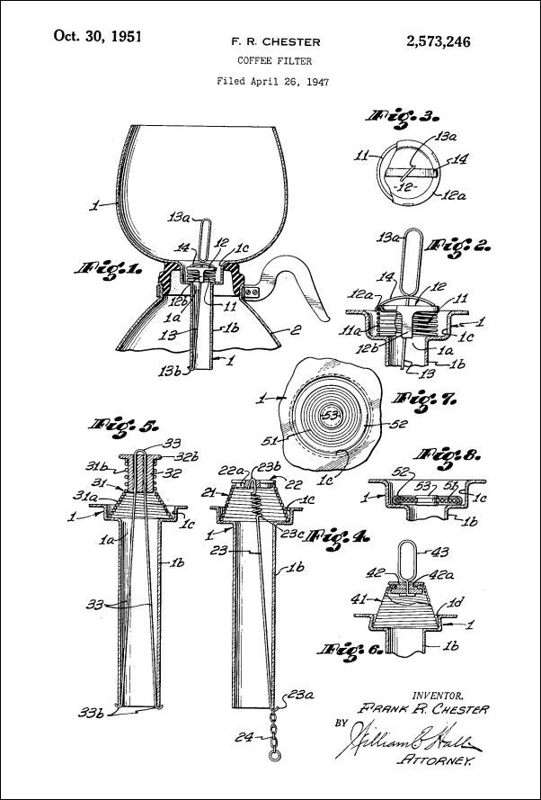 Vacuum Coffee Pots Patents