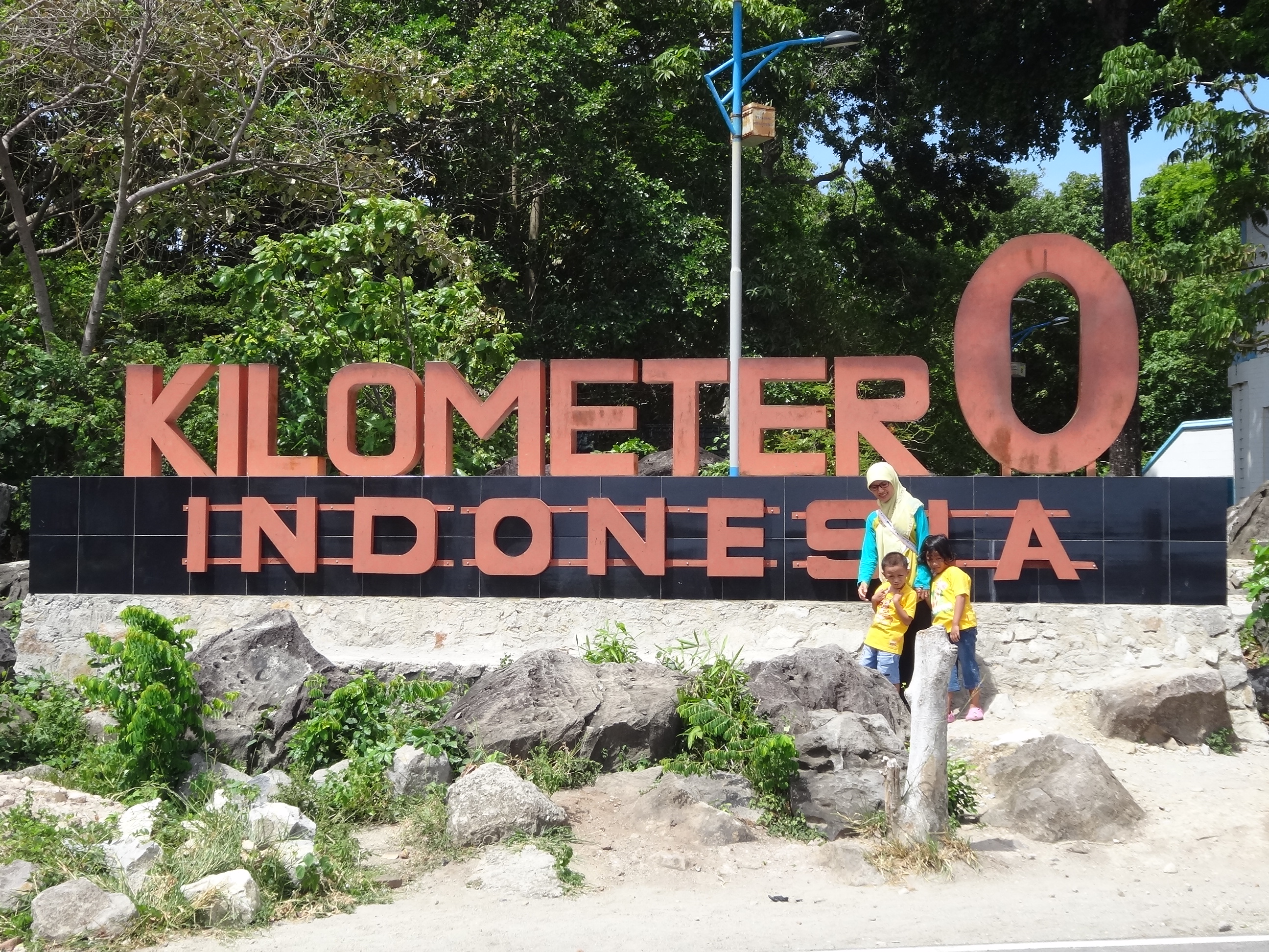 Menuju Titik 0 Kilometer Indonesia Bahilang