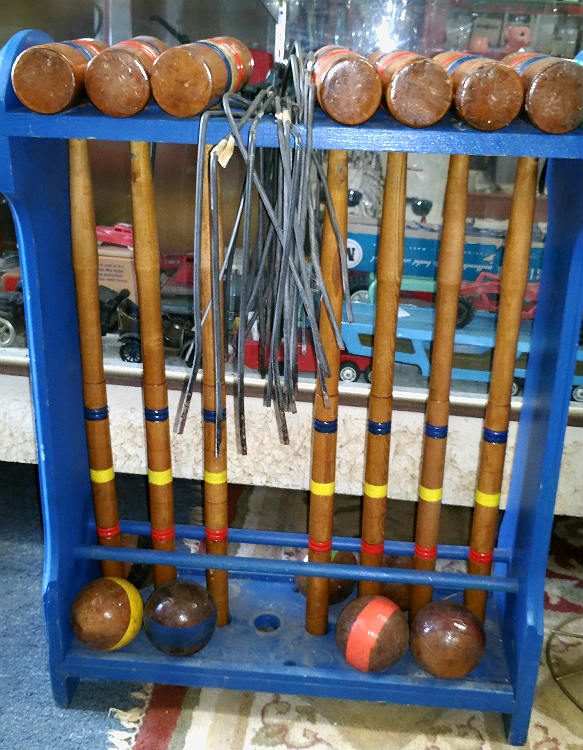 When was the last time YOU played Croquet? Bahoukas