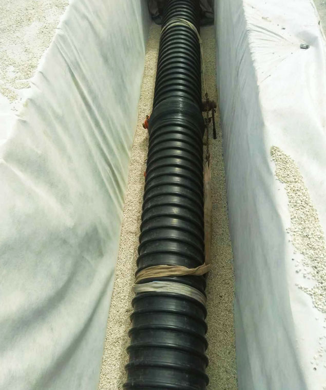 Shaikh Khalifa Bin Salman Highway Bahrain Pipes