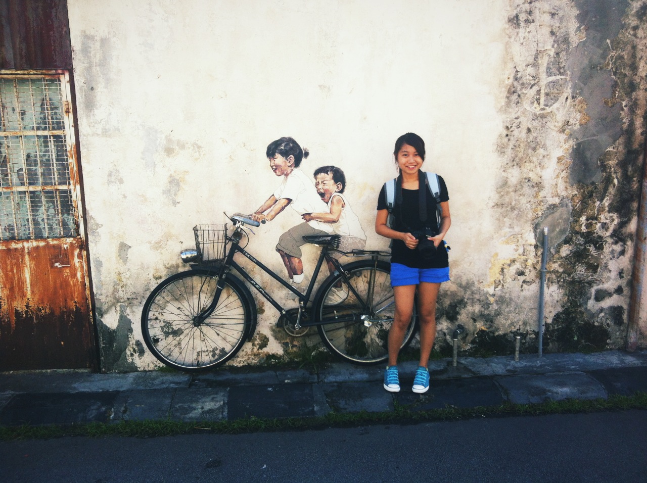 penang wall paintings by Ernest Different but beautiful