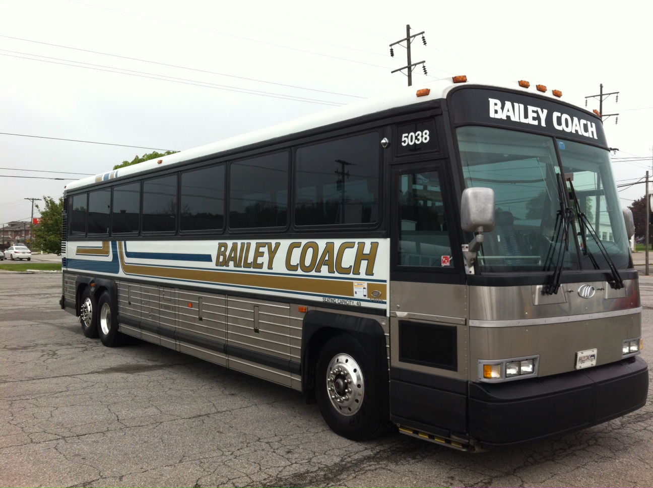 Bailey Coach Donates a Bus to a Local Nonprofit Bailey Coach