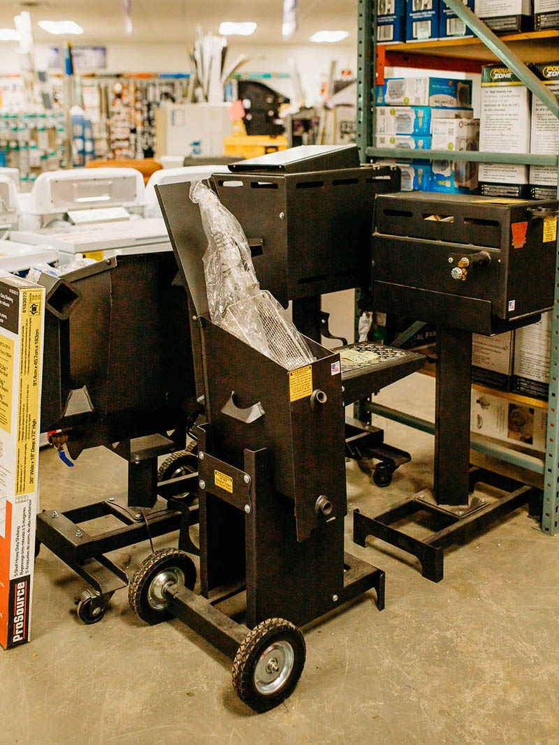 Cajun Cookers at Bailey Discount Building Supply De Queen Arkansas