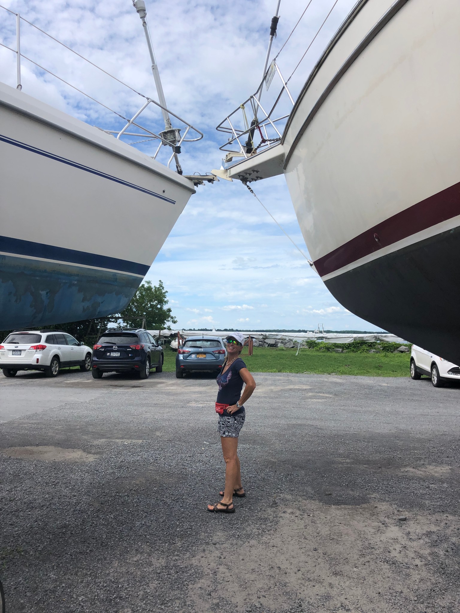 Navy Point Marina at Sackets Harbor, NY July 1218th Larry & Mary’s