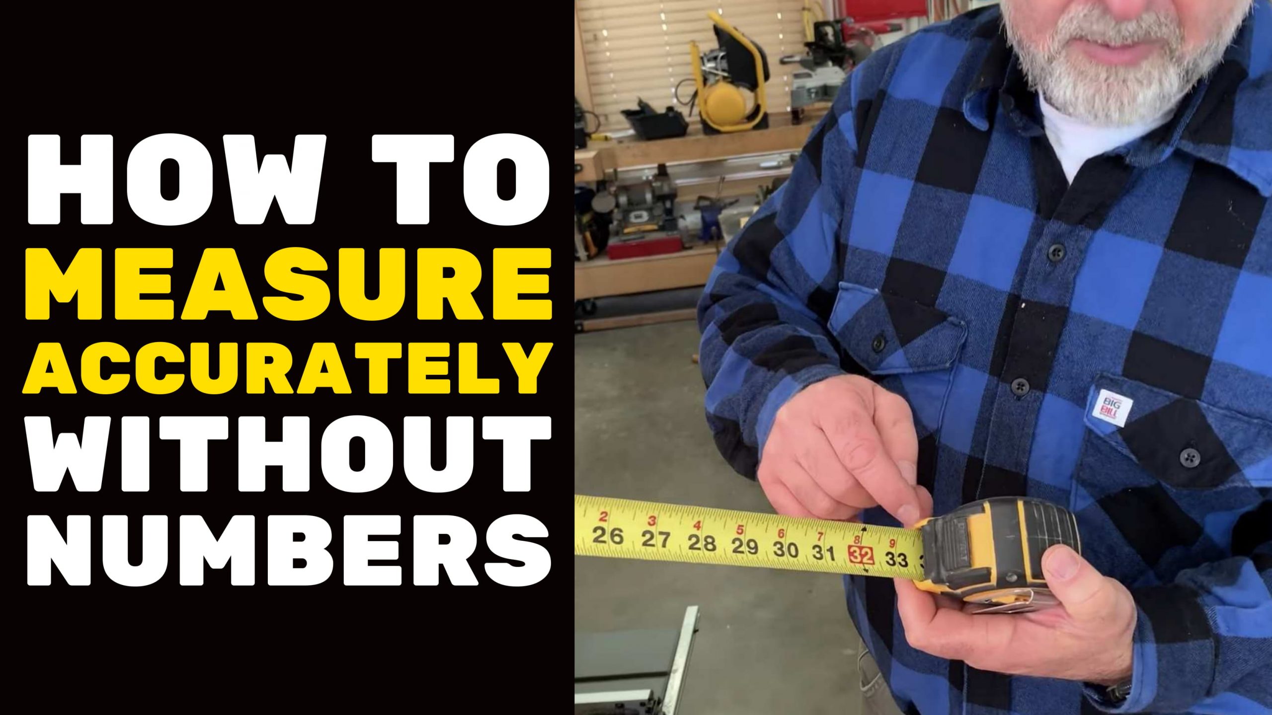 BASEMENT FINISHING COURSE VIDEO How to Measure Accurately Without Numbers