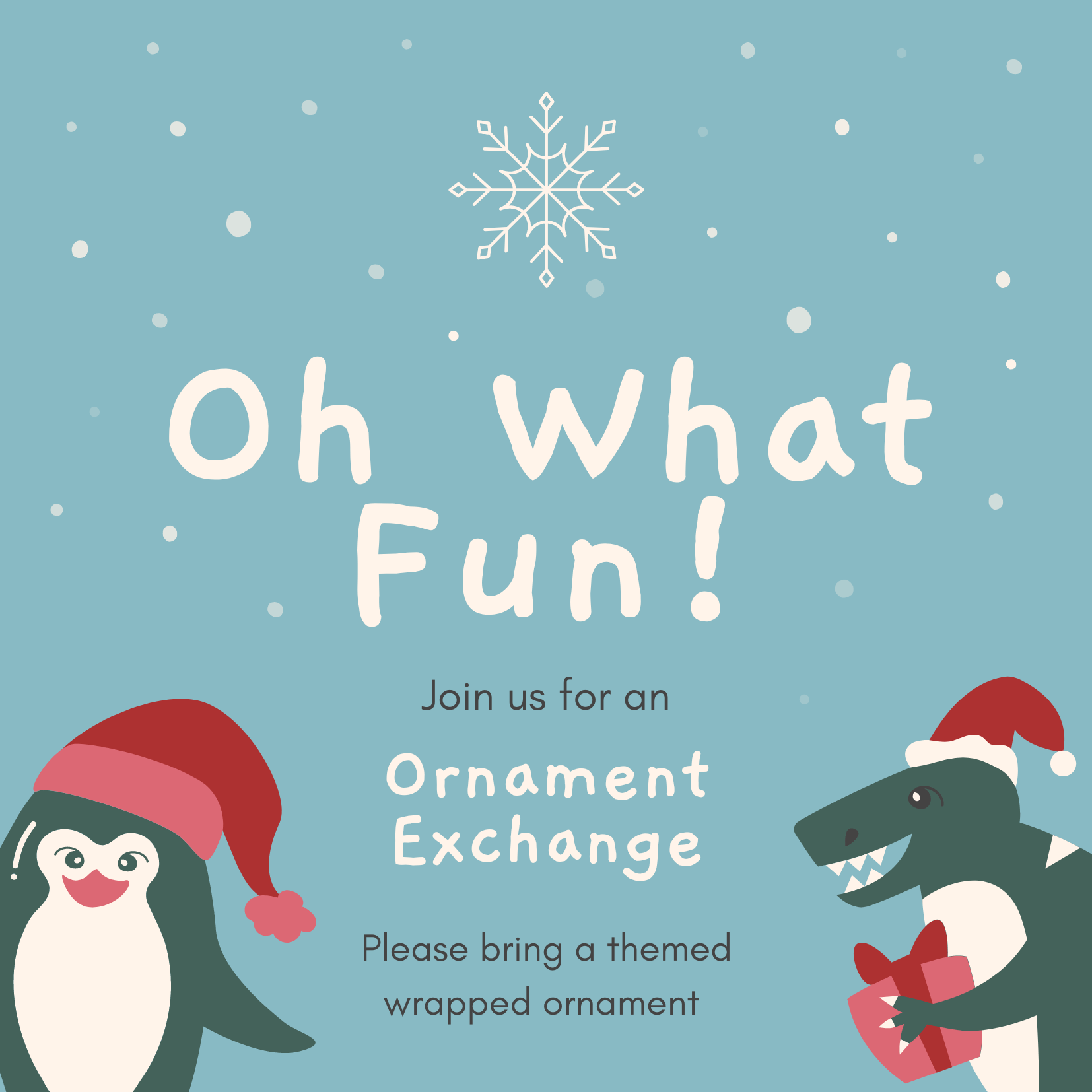 Ornament Exchange Party for Holiday Friend Fun Bailey T. Hurley