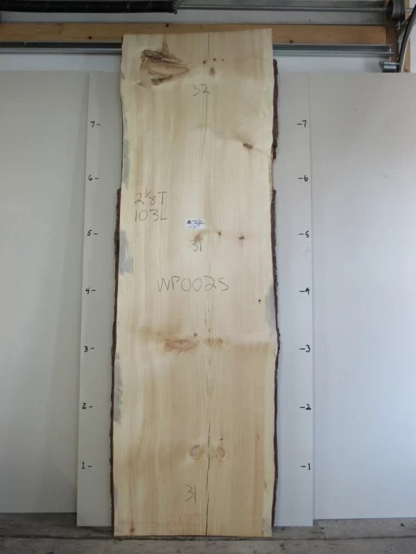 WHITE PINE SLABWP002S Bailey Wood Products