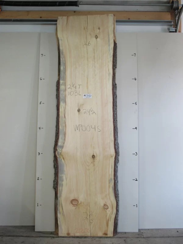 WHITE PINE SLABWP004S Bailey Wood Products