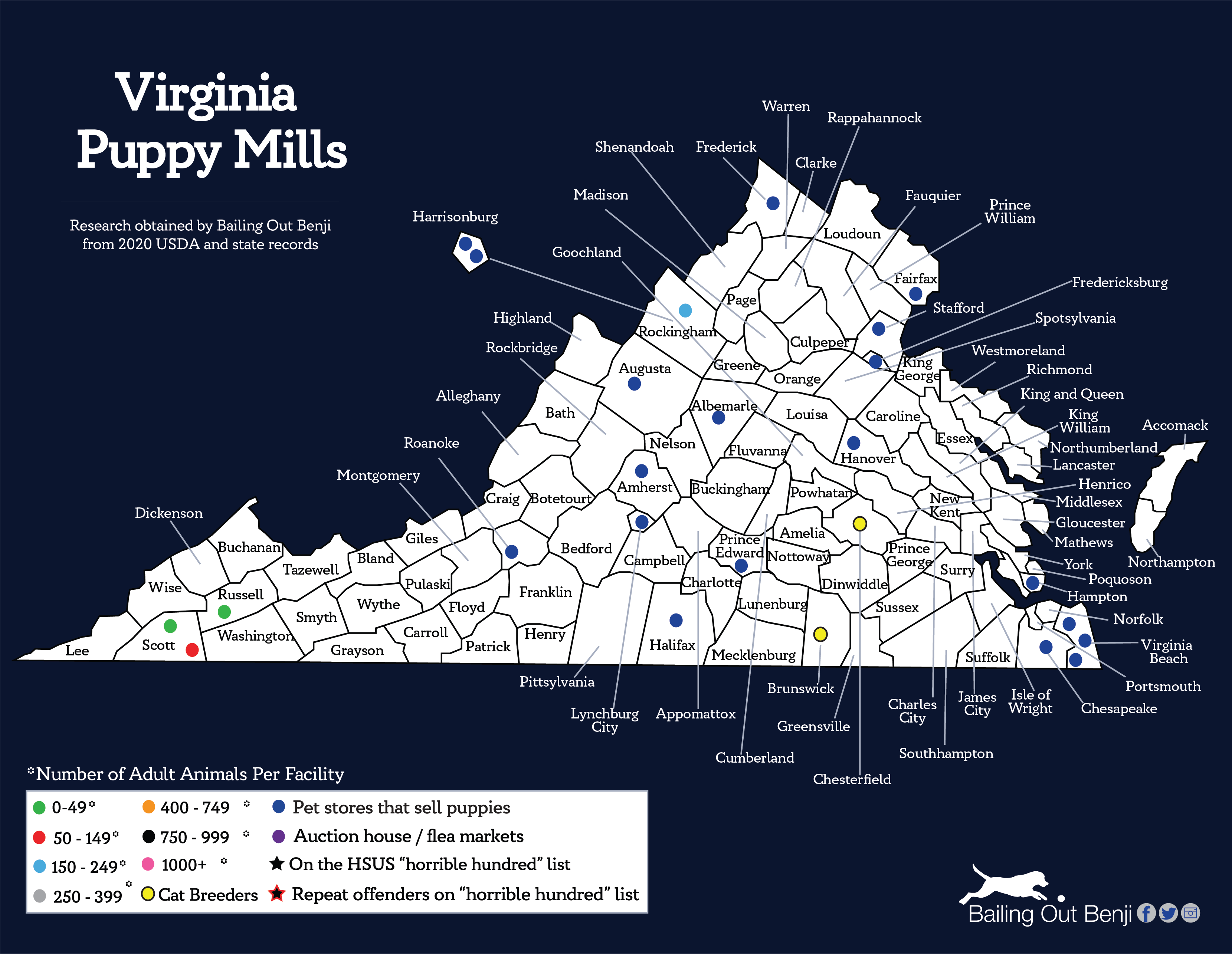 Virginia Pet Store / Puppy Mill Connection Bailing Out Benji