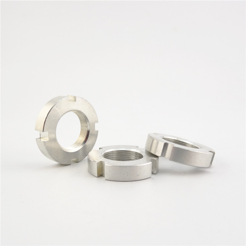 Slotted round nut DONGGUAN BAIQUAN HARDWARE