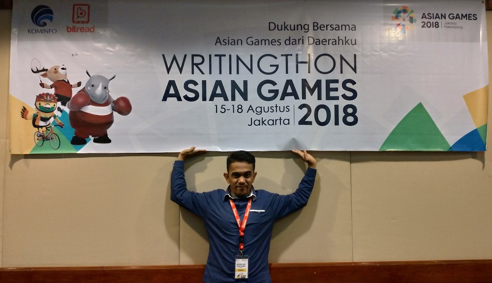Writingthon Asian Games 2018; Pengantar Rindu Setelah 50 Tahun