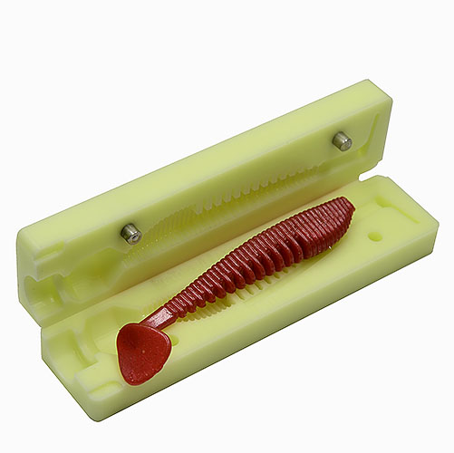 Lure making supplies, soft plastic baits molds for bait making