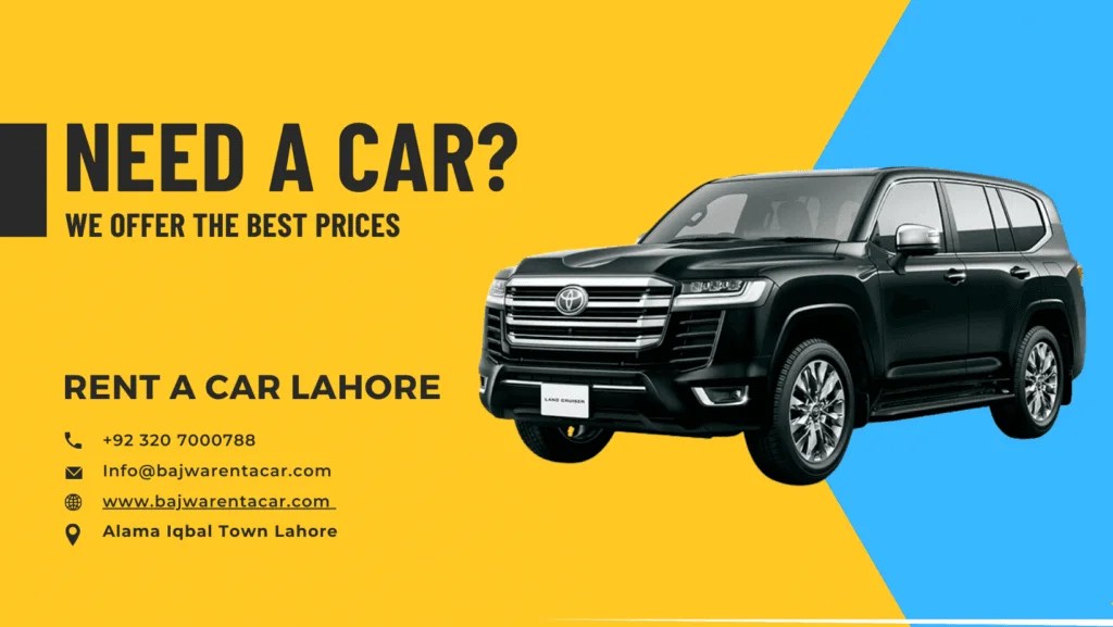 Rent A Car In Lahore Bajwa Rent A Car Online With Driver Service