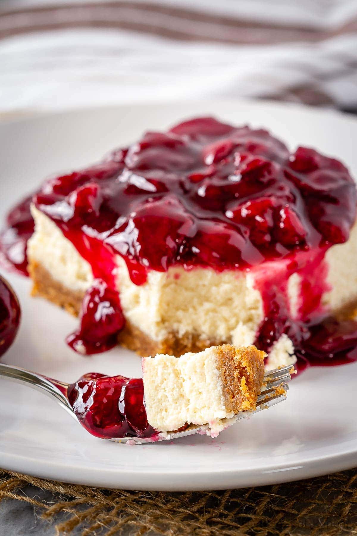Cherry Cheesecake Bars Bake. Eat. Repeat.