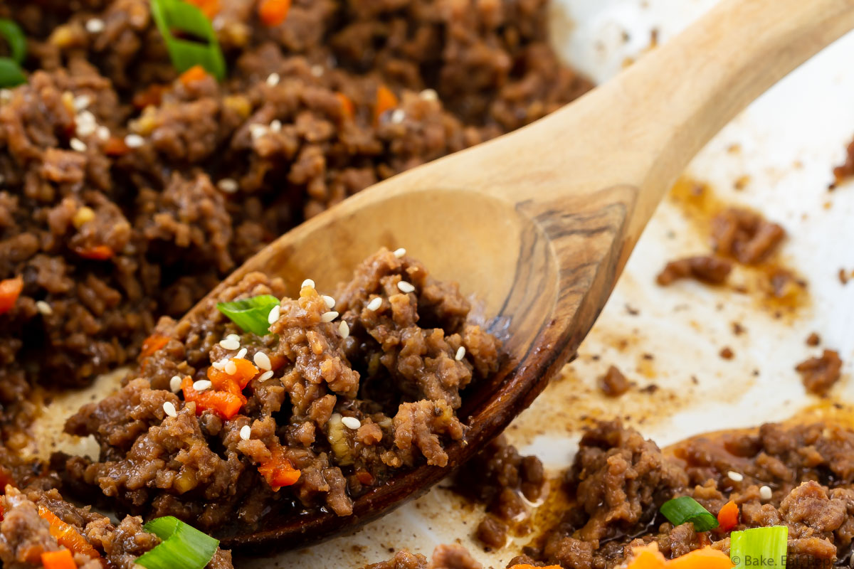 Korean Ground Beef Bake. Eat. Repeat.