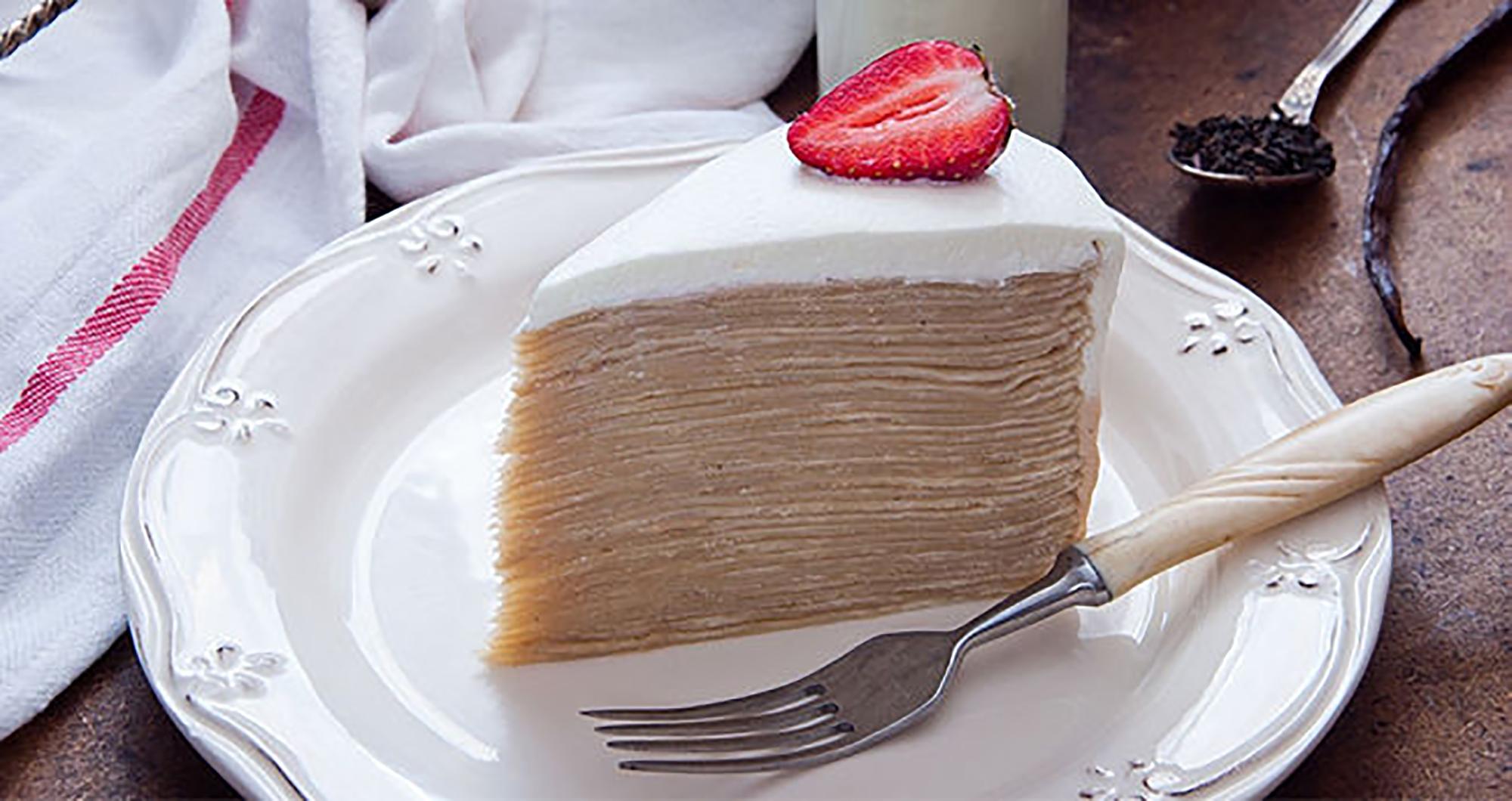 Mille Crepes Dessert Perancis BerlapisLapis Bake.co.id