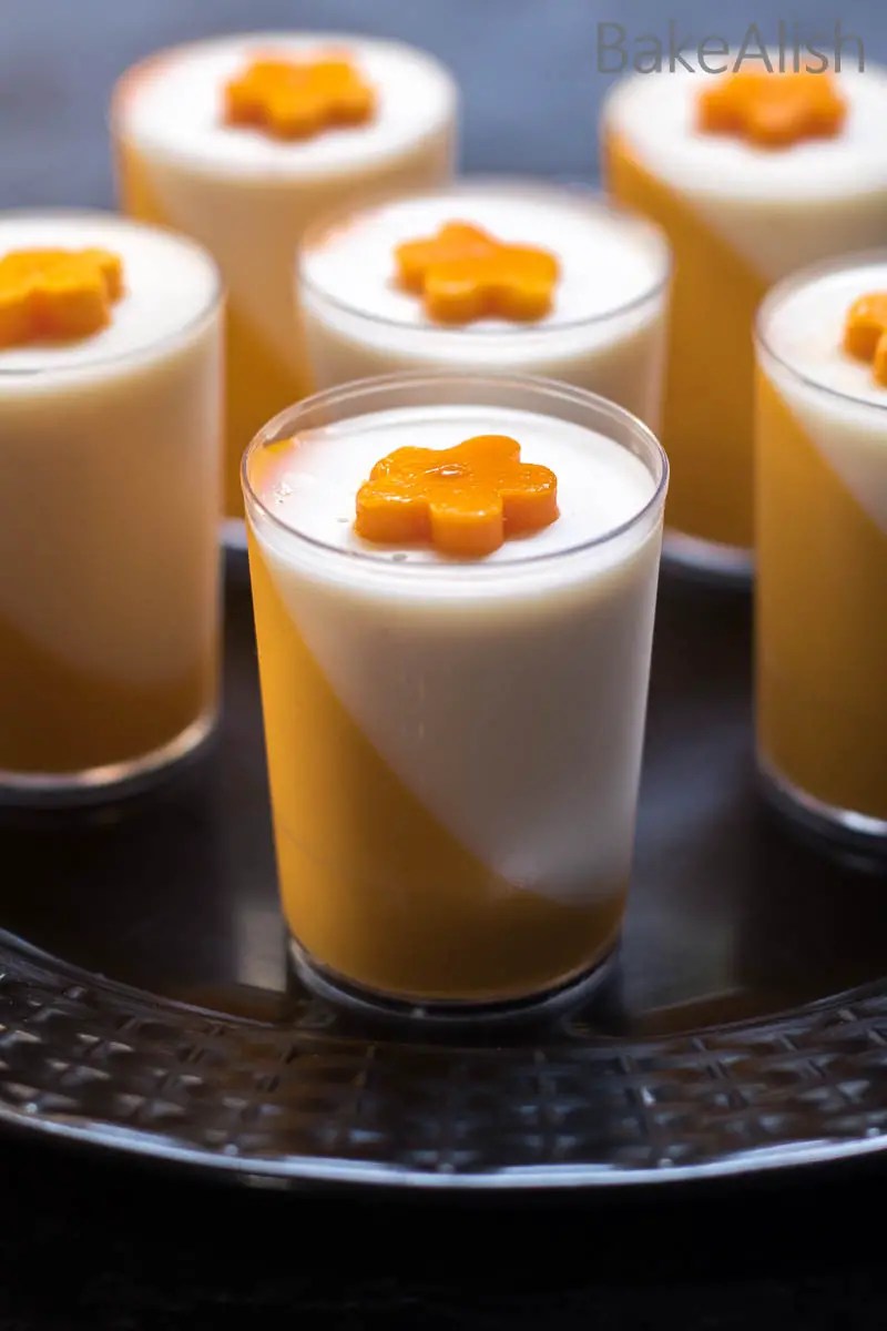 Coconut Mango Panna Cotta Creamy Rich Flavorful Dessert Recipe