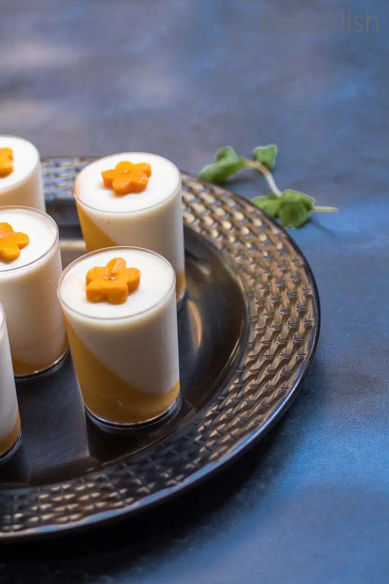 Coconut Mango Panna Cotta Creamy Rich Flavorful Dessert Recipe