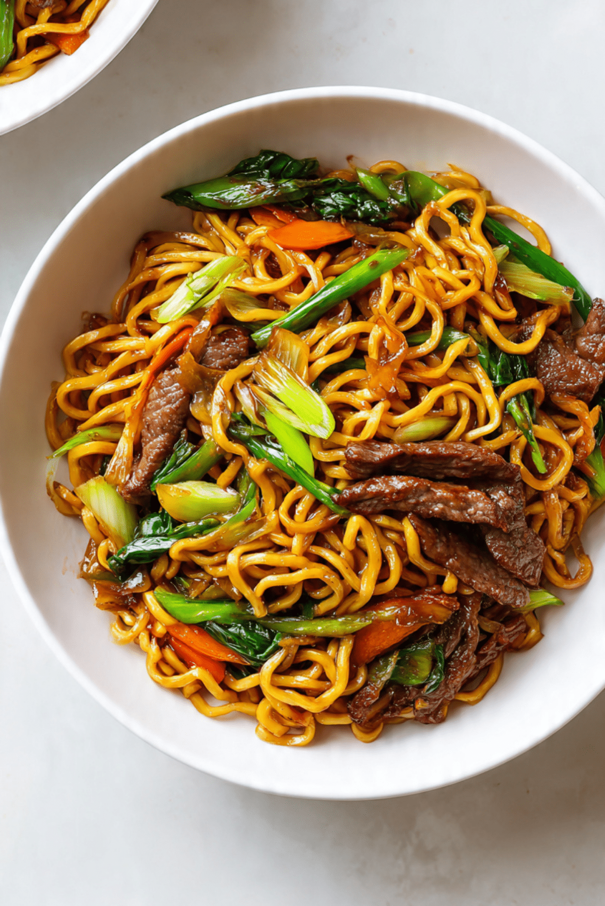 Crispy Hoisin Beef Fried Noodles