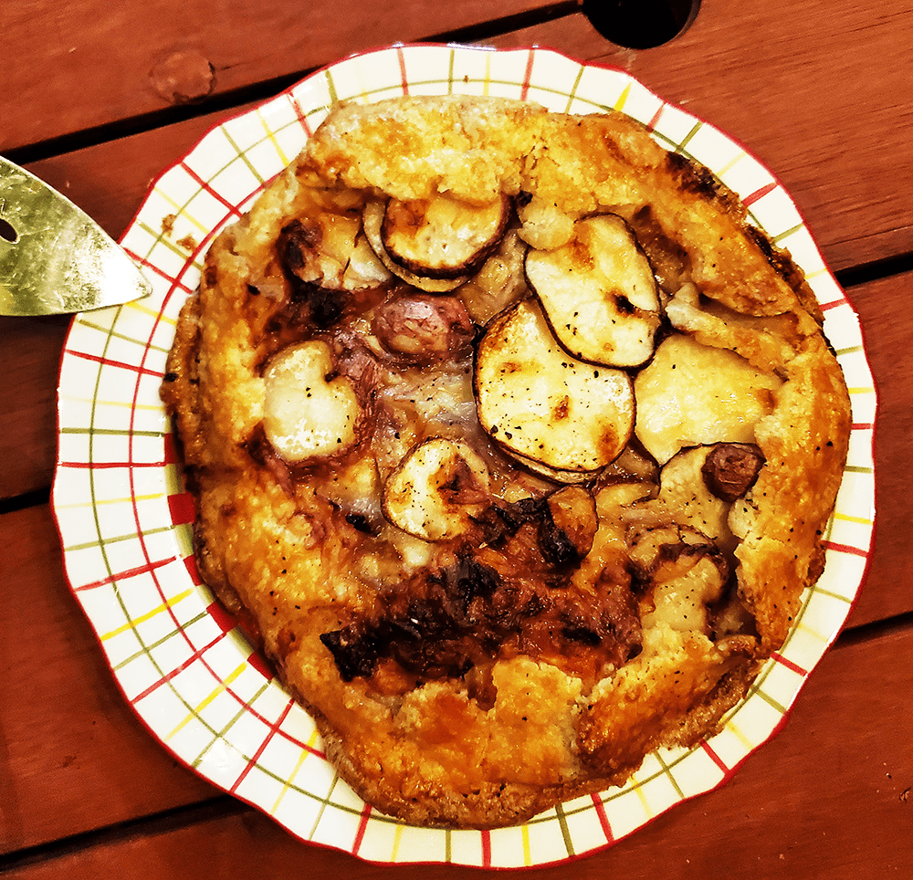 POTATO, ONION, AND GRUYERE GALETTE Baked And Churned