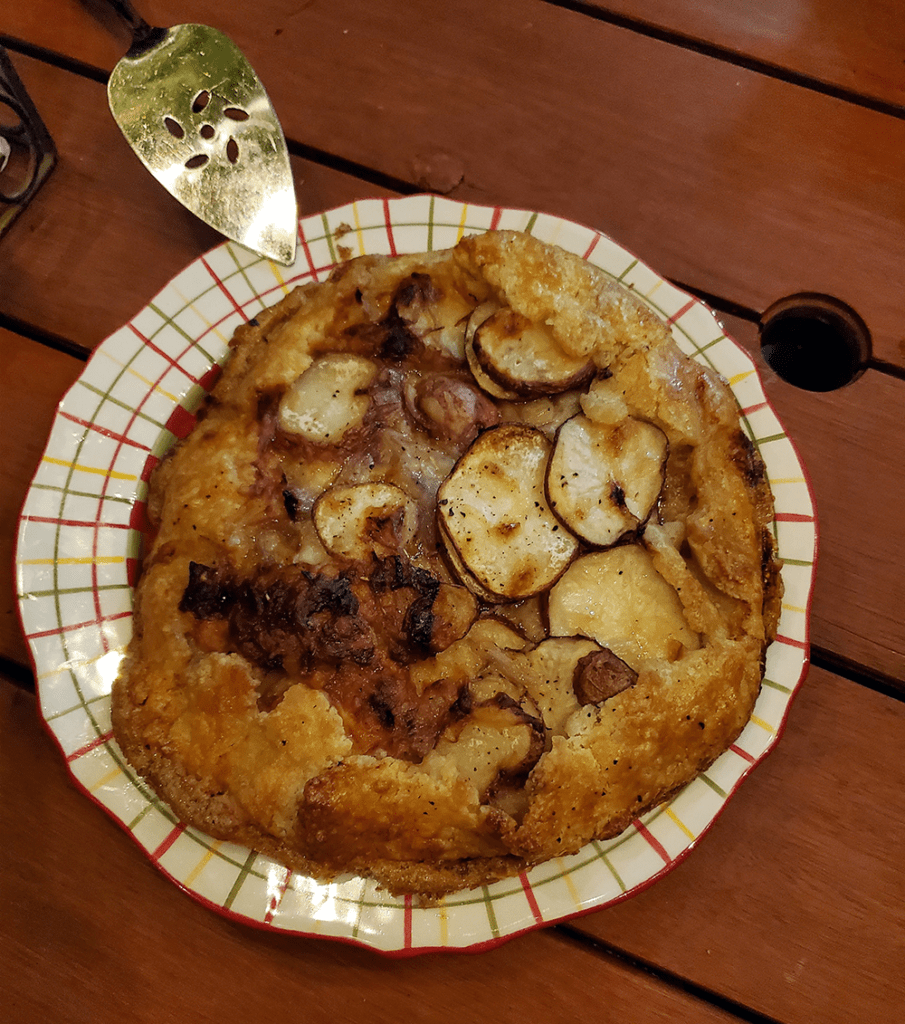 POTATO, ONION, AND GRUYERE GALETTE Baked And Churned