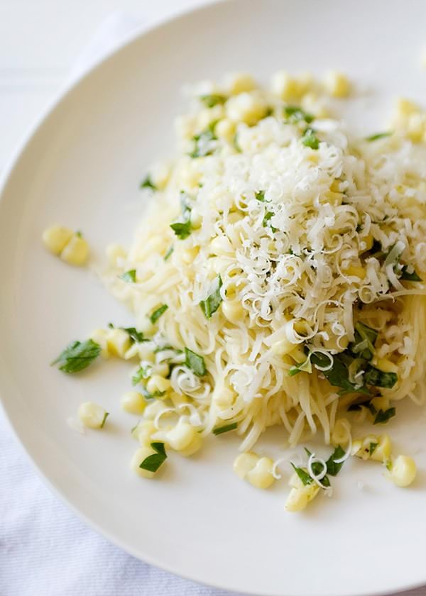 Sweet Corn Pasta Baked Bree
