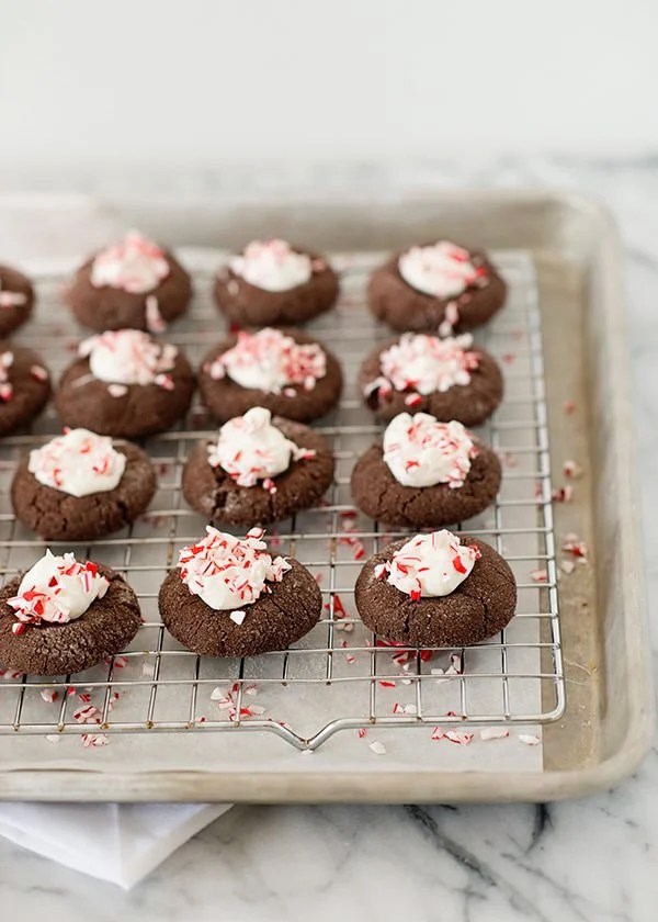 Peppermint Chocolate Drop Cookies Baked Bree