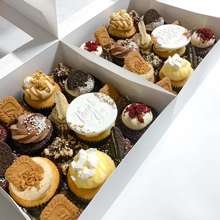 Mixed Cupcake & Brownie Box Brisbane Pick Up & Delivery
