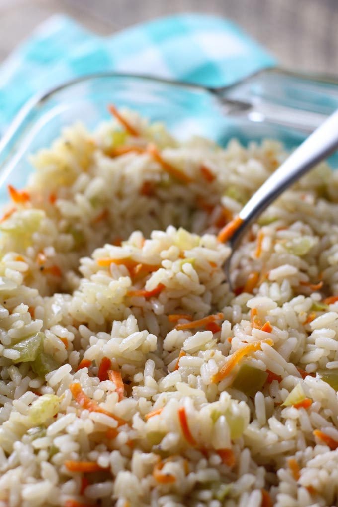 Polynesian Rice Baked in AZ