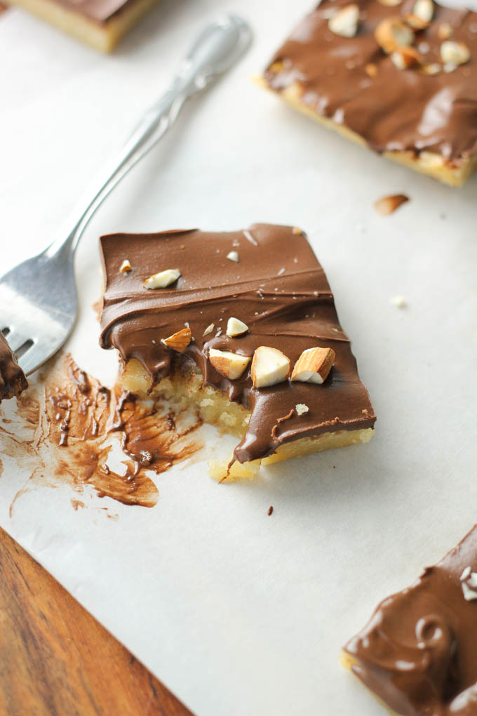 Almond Roca Bars Baked in AZ