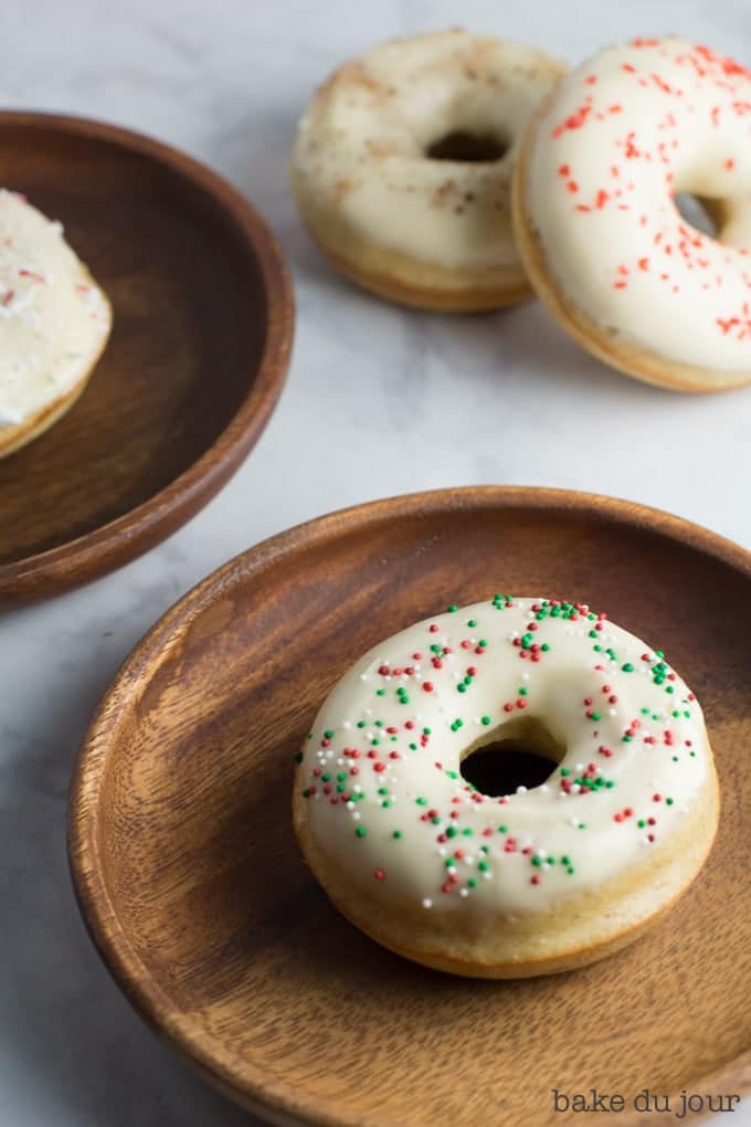 Double Eggnog Doughnuts Bake du Jour