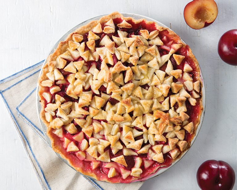 California Plum Pie Bake from Scratch