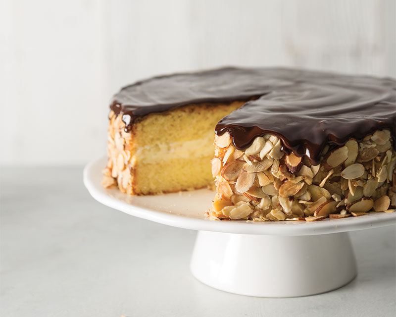 Amaretto Boston Cream Pie Bake from Scratch