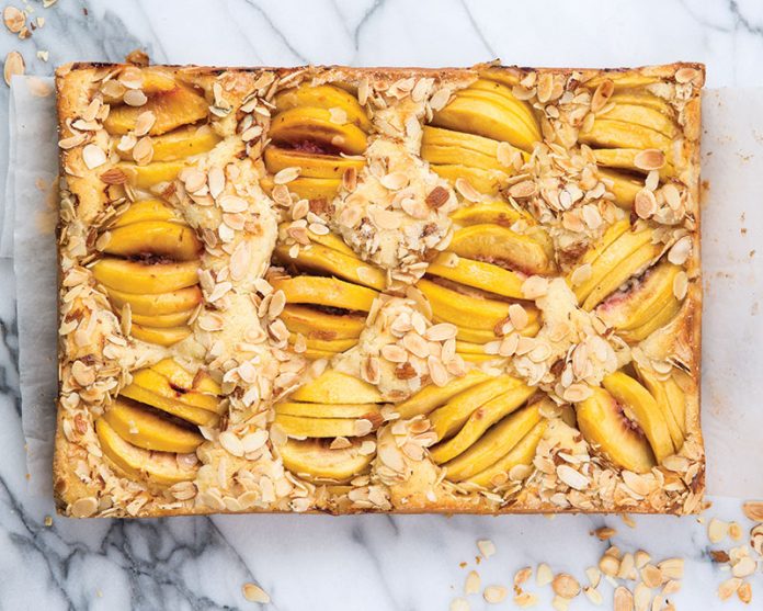 Peach Almond Cake Bake from Scratch