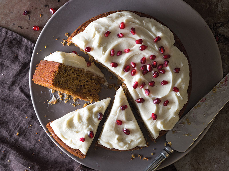 Pomegranate Molasses Gingerbread Cake Bake from Scratch