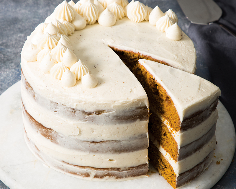 Pumpkin Spice Layer Cake Bake from Scratch