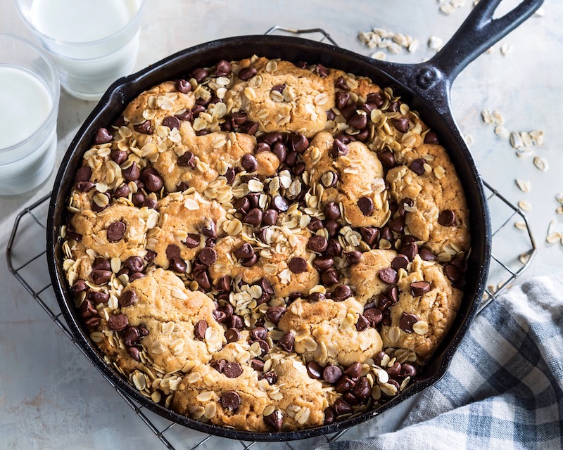Quick and Easy Skillet Cookie Bake from Scratch