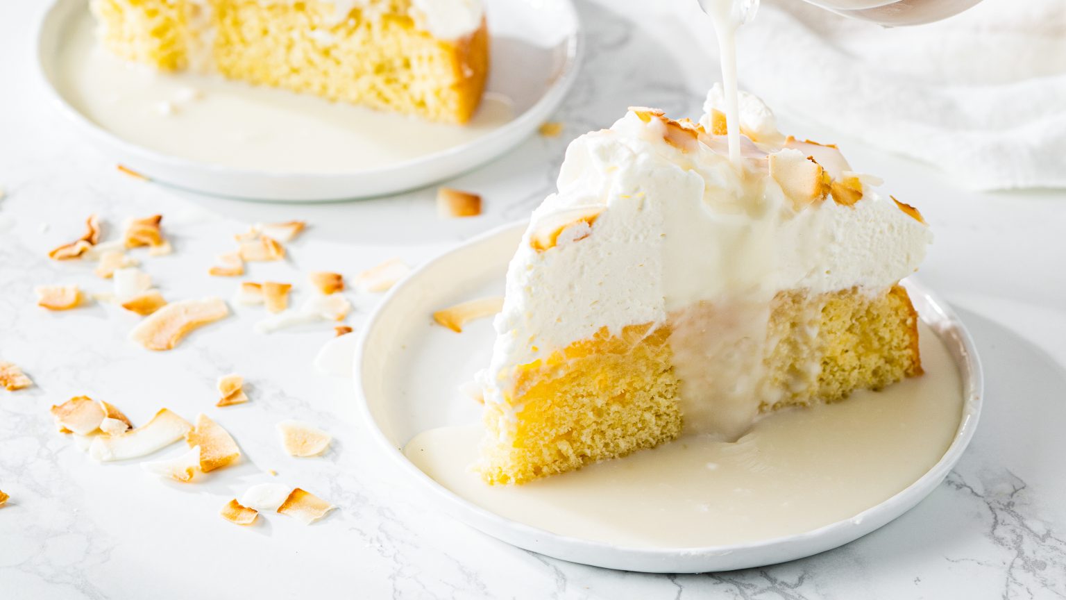 Piña Colada Tres Leches Cake Bake from Scratch