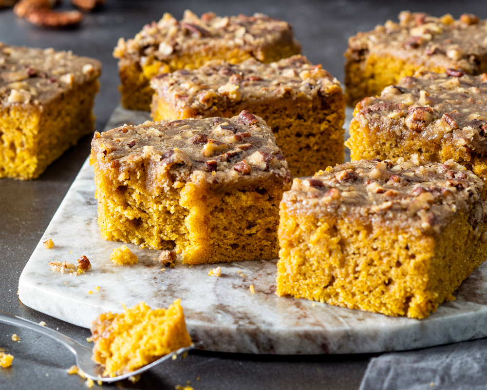 Sticky Pecan Squash Cake Bake from Scratch