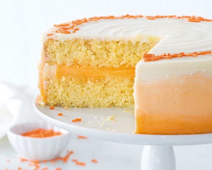 Orange Cream Cake Bake from Scratch