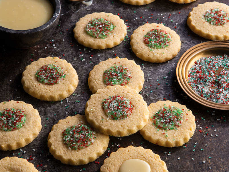 Marzipan Thumbprint Cookies Bake from Scratch