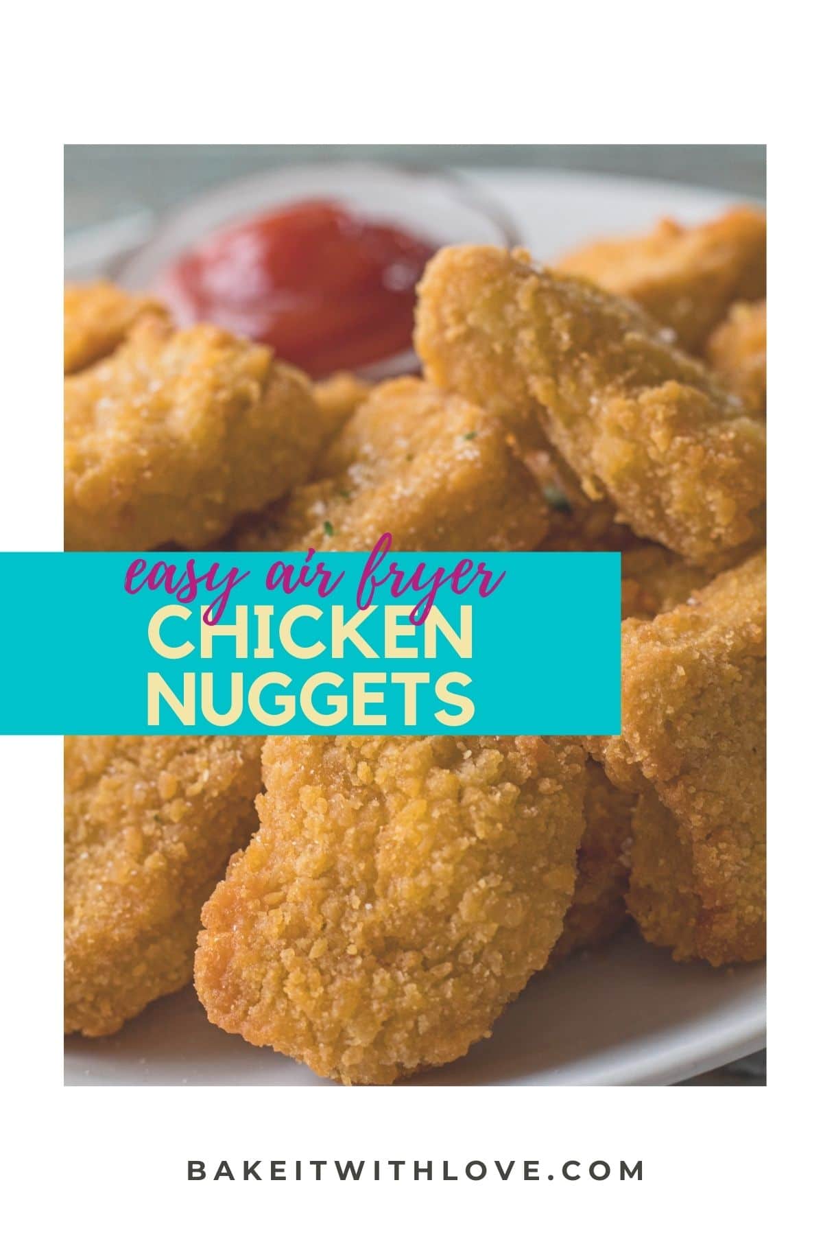 Nugget Ayam Beku Air Fryer Bakar Dengan Cinta