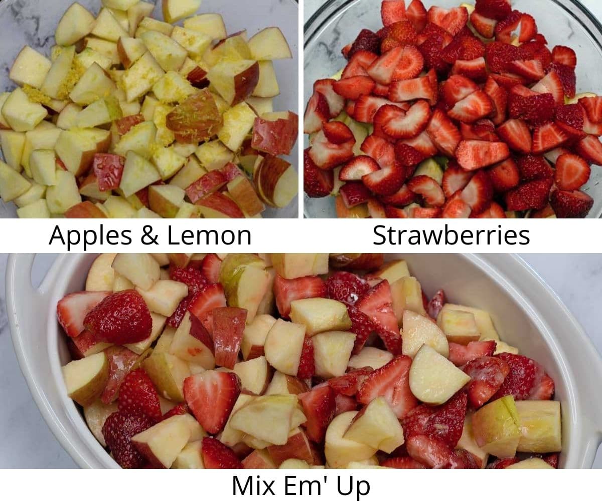 Apple Strawberry Crisp (Incredibly Easy & Delicious) Bake It With Love