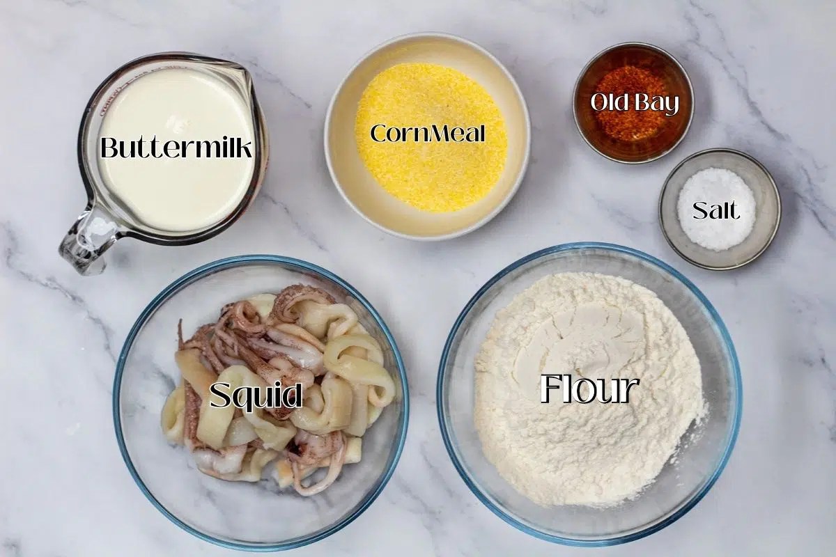 Breaded Fried Calamari Bake It With Love