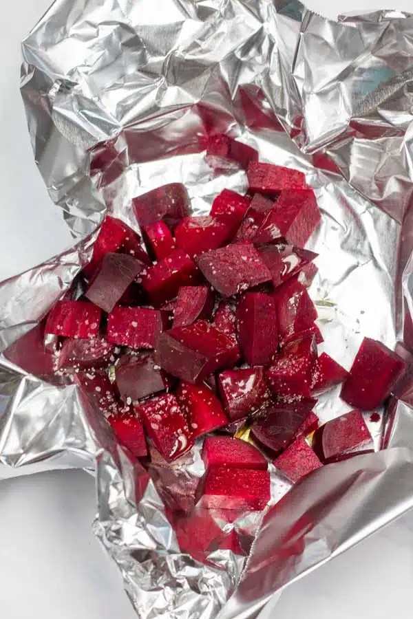 Roasted Beets (Easy Oven Baked Beets Cooked In Foil Pouches!)