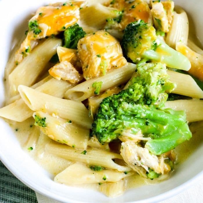 Instant Pot Cheesy Chicken Pasta with Broccoli Recipe Bake Me Some Sugar