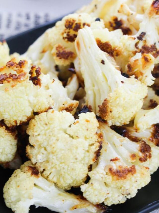 Oven Roasted Cauliflower Recipe Story • Bake Me Some Sugar