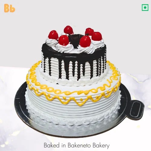 Order 2 Tier Black Forest Cake 2 Floor Cakes By Best Bakery In Noida